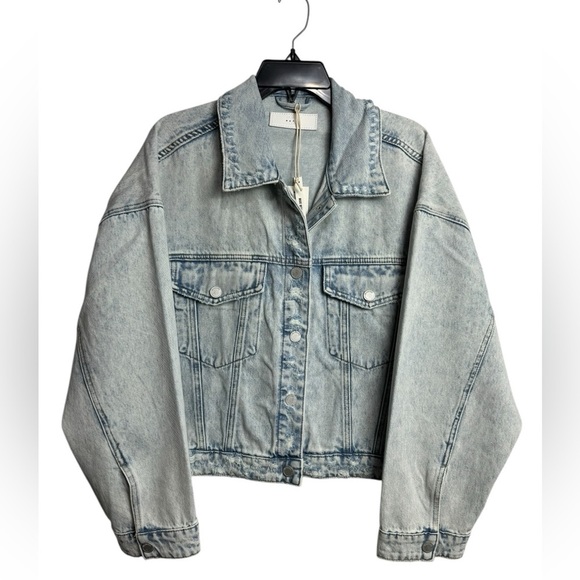 Blank NYC Light Blue Jean Jacket - Picture 2 of 8